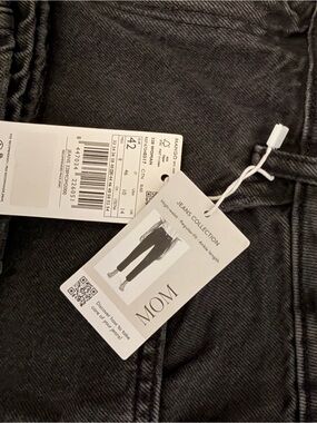 Mango Black Boyfriend Jeans MOM Style